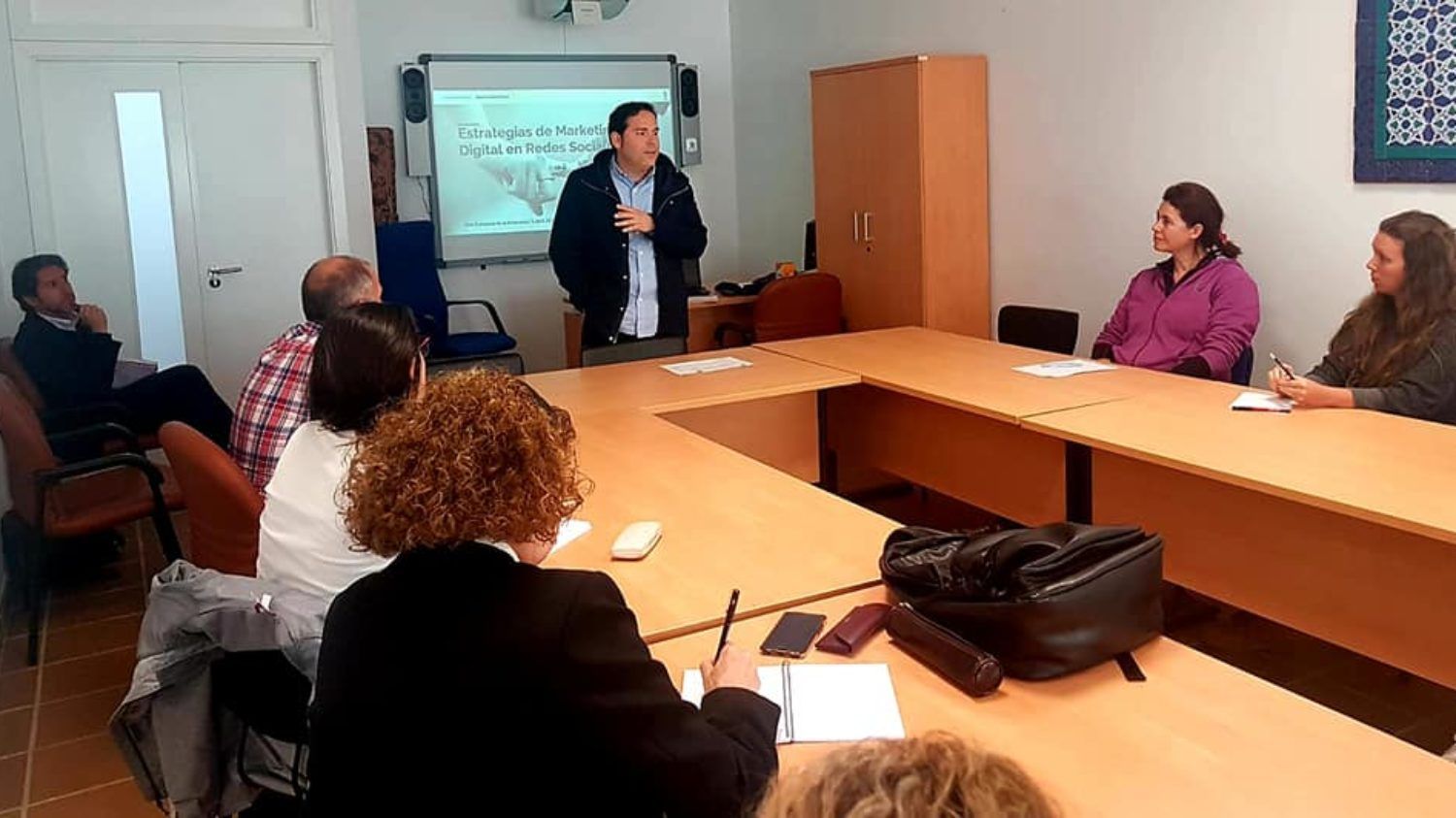 Sergio Franco en los Días Europeos de la Artesanía sobre Marketing Digital